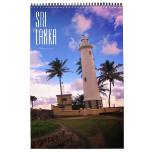 Sri Lanka resor Kalender