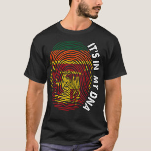 Sri Lanka:s in My DNA sri lanka flagga Sri Lanka T Shirt