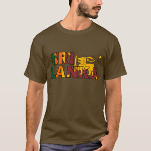 Sri Lanka skjorta T-shirt