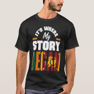 Sri Lanka Sri Lanka Sri Lanka Flagga sin var mitt T Shirt