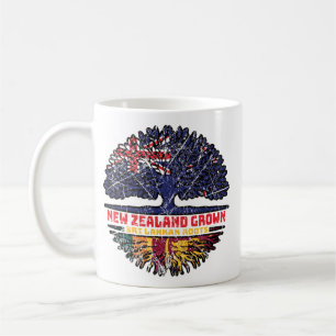 Sri Lanka Sri Lankan New Zealander Nya Zeeland Kaffemugg