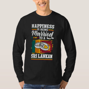 Sri Lanka Sri Lankesiska Sri Lanka Flagga T Shirt