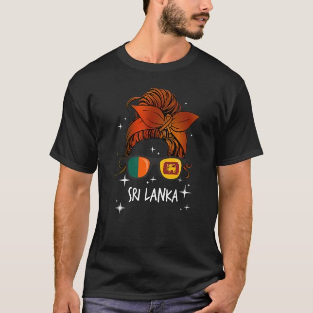 Sri Lanka T Shirt (Framsida)