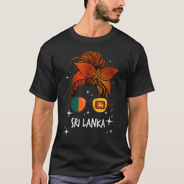 Sri Lanka T Shirt (Framsida)