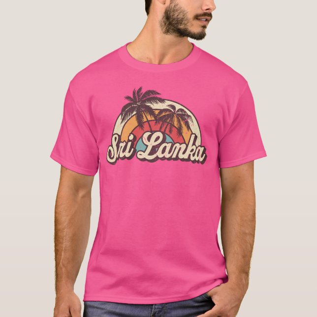 Sri Lanka T Shirt (Framsida)