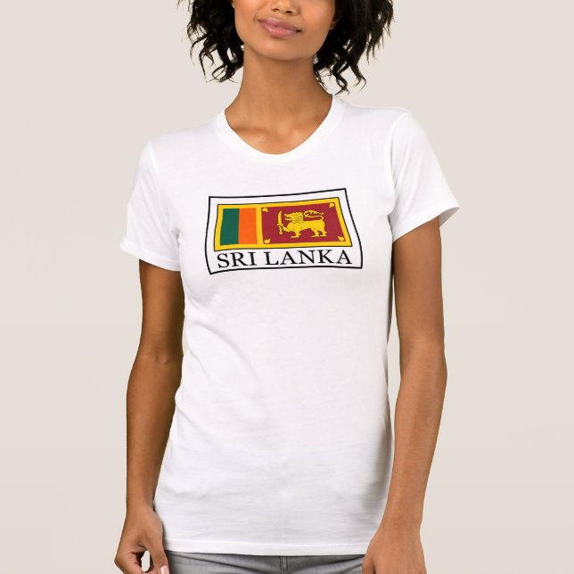 Sri Lanka T Shirt (Framsida)