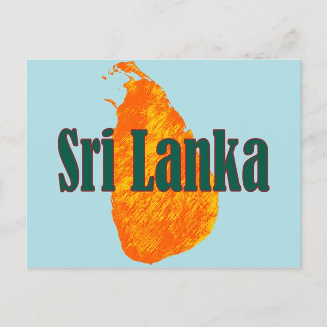 Sri Lanka Vykort (Framsida)