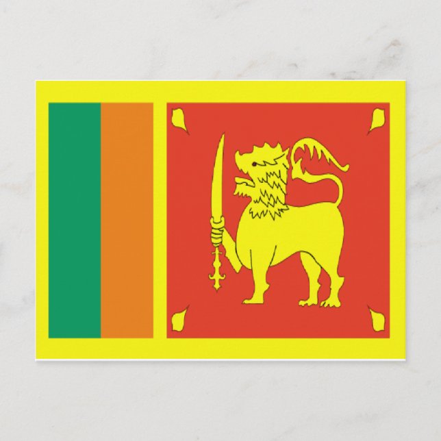 Sri Lanka Vykort (Framsida)
