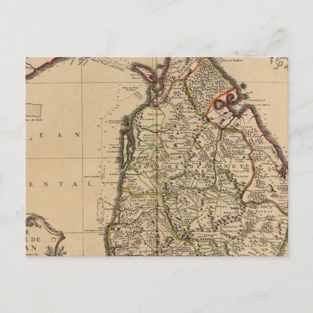 Sri Lanka Vykort (Framsida)