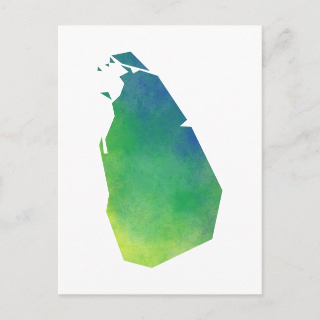 Sri Lanka Vykort (Framsida)