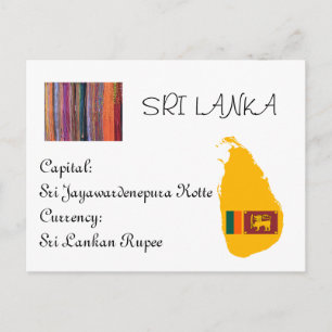 Sri Lanka Vykort