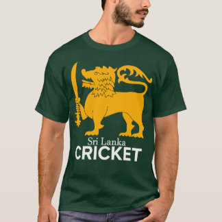 Sri Lankan Cricket Fläkt Desing T Shirt