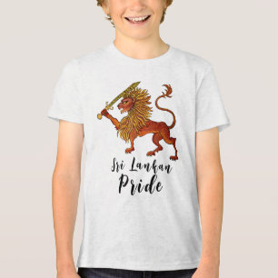 Sri Lankan flagga lejon T Shirt