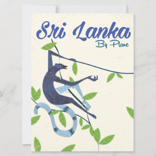 Sri Lankas apa vintage semester poster