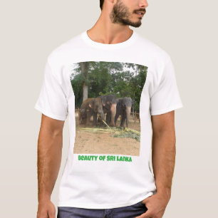 Sri Lankas elefant T-Shirt-skönhet T Shirt