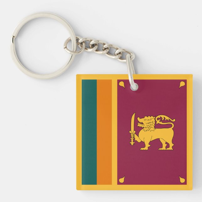 Sri Lankas flagga (Framsidan)