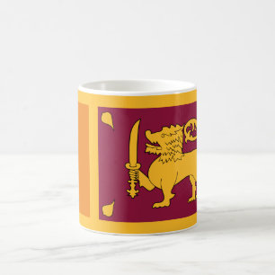 Sri Lankas flagga Kaffemugg