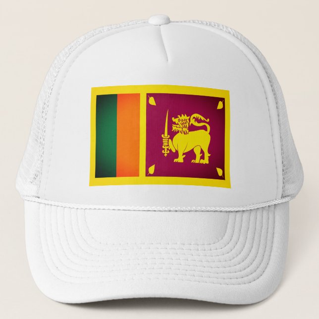 Sri Lankas flagga Keps (Framsida)