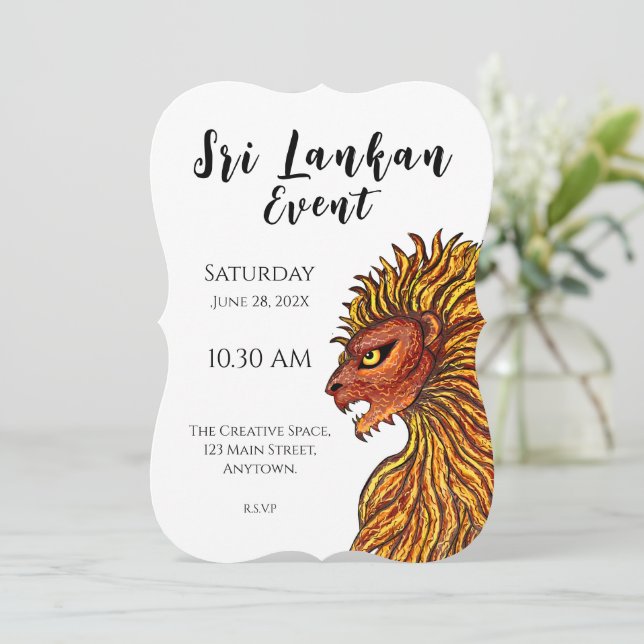 Sri Lankas inbjudan till Pride (Stående Fram)