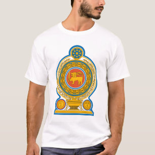 Sri Lankas nationella emblem T-Shirt