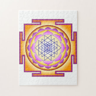 Sri Yantra Chakra Shiva Shakti Navayoni Gudinnan Pussel