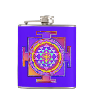 Sri Yantra - Hinduism Symbol Design 1 Fickplunta