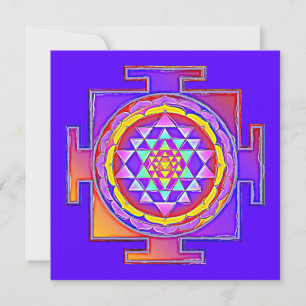 Sri Yantra - hinduistisk symboldesign 1