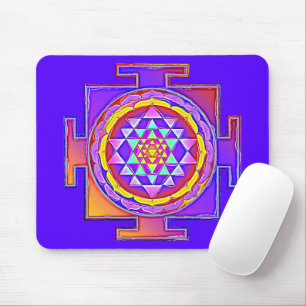 Sri Yantra - hinduistisk symboldesign 1 Musmatta