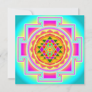 Sri Yantra Inbjudningar