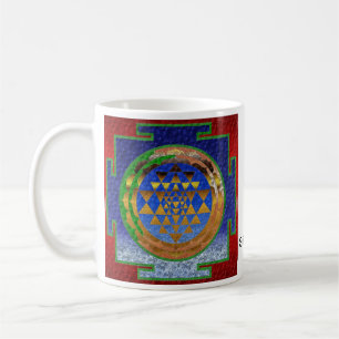 Sri Yantra Kaffemugg