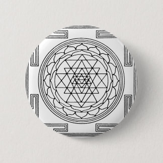 Sri Yantra Mandala Knapp