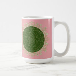 Sri Yantra Mandala - Mugg, Kopp