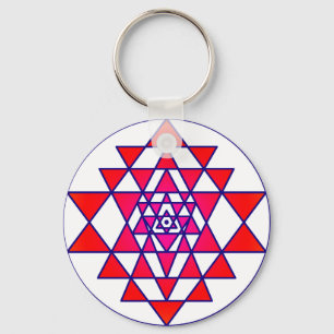 Sri Yantra Nyckelring