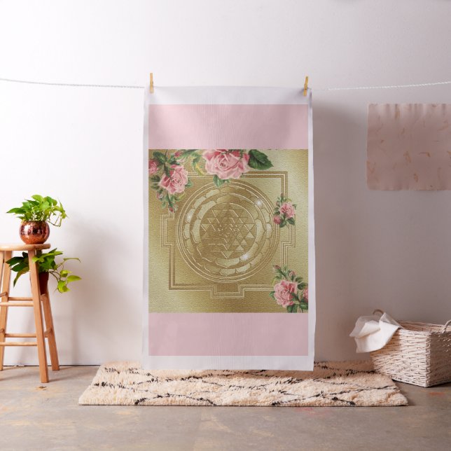 SRI YANTRA och cent Ro - Fabric Tyg (In Situ)