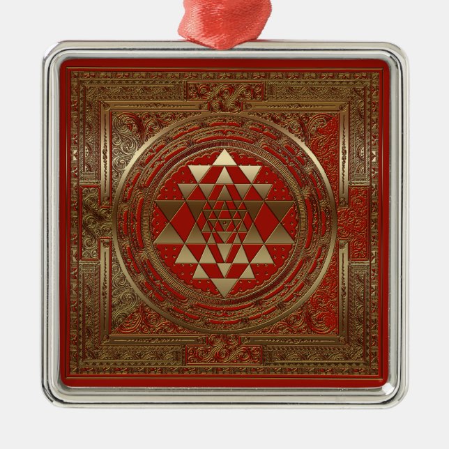 Sri Yantra - Ornament (Framsidan)