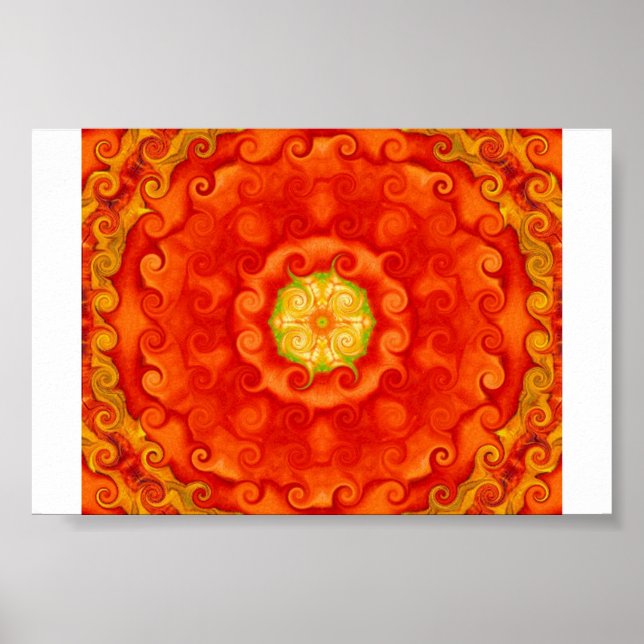 SRI YANTRA POSTER (Framsidan)