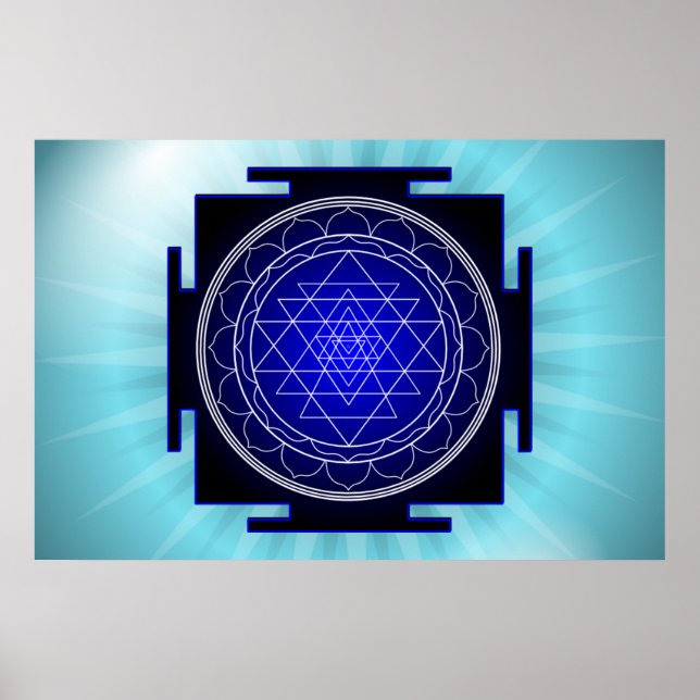 sri yantra-poster poster (Framsidan)