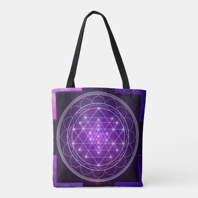 Sri Yantra! Tygkasse (Baksida)