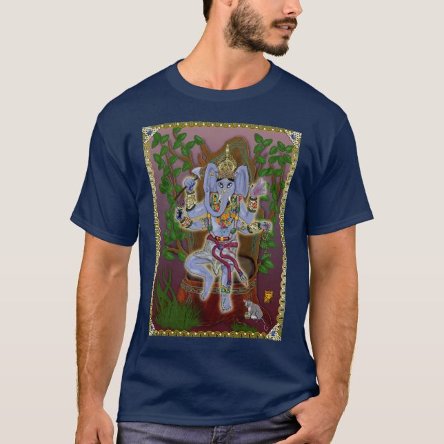 sriganesha tee shirt (Framsida)