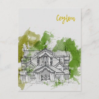 Srilanka Travel vykort