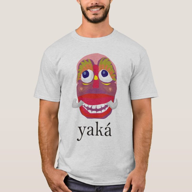 Srilankesisk djävulen (YAKA) Tee Shirt (Framsida)