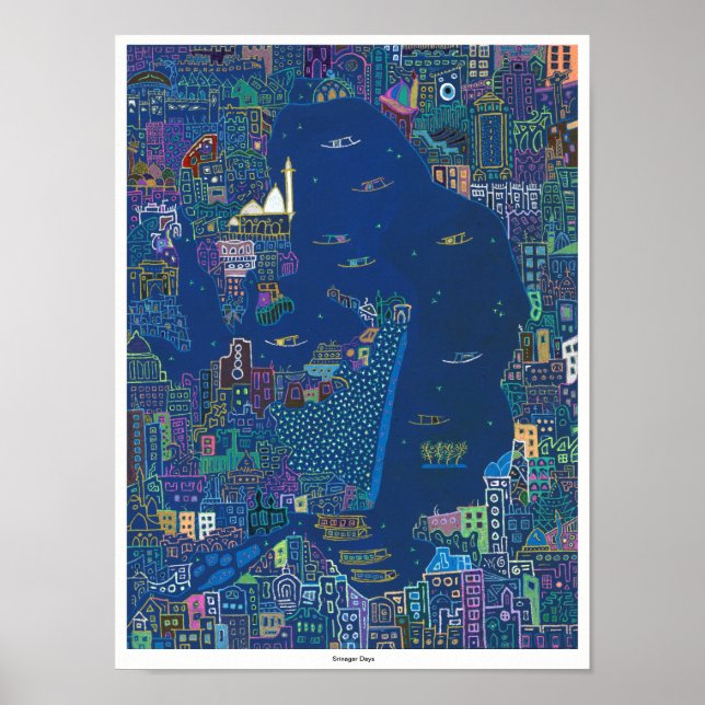 Srinagar Days - Print - Original Size Poster (Framsidan)