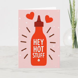 Sriracha Love Hot Stuff-kort Kort