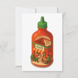Sriracha Pho Shop Tack Kort