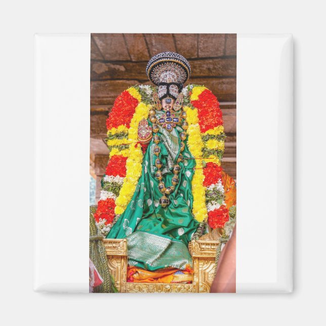 Srirangam Namperumal pachai pattu Magnet (Framsidan)