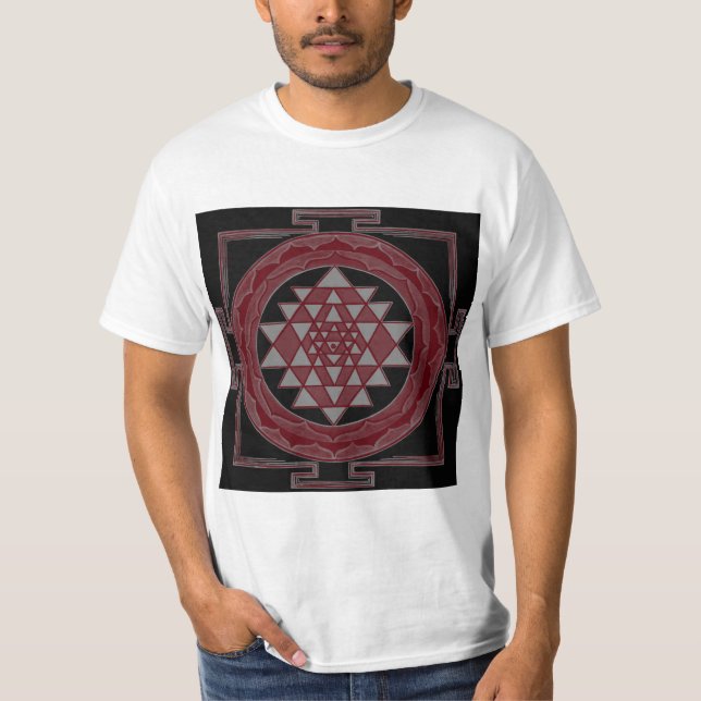 sriyantra tee shirt (Framsida)