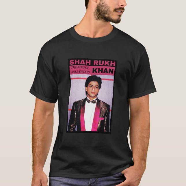 SRK | Shahrukh Khan | Shah Rukh Khan | King Khan T Shirt (Framsida)