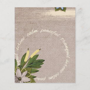 SRPL SERENE LUGN PEACEFUL TRANQUIL FLORL LAND S FLYGBLAD