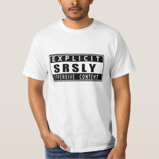 SrslyOffensive klassikerutslagsplats T-shirt