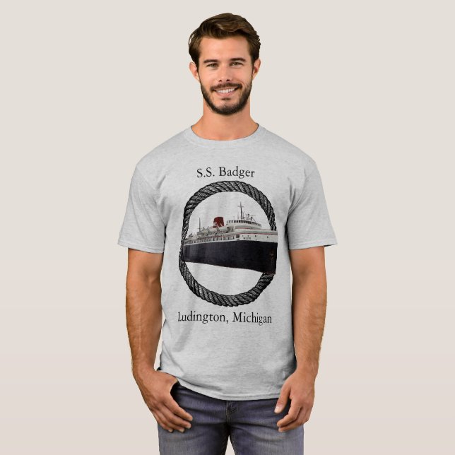 SS Badger Rope Shirt Tee (Hel framsida)